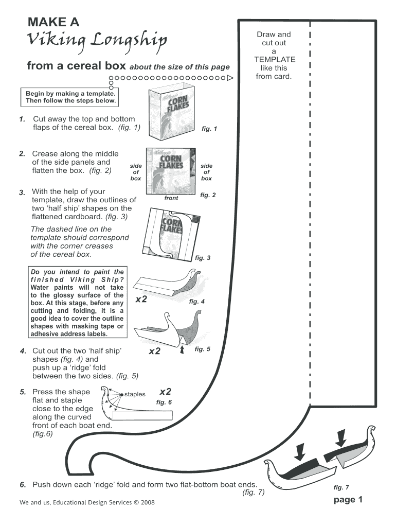 Viking Longship  Form