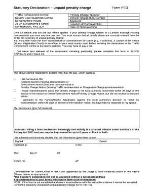 Pe3 Form Example