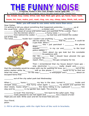 The Funny Noise Correction  Form