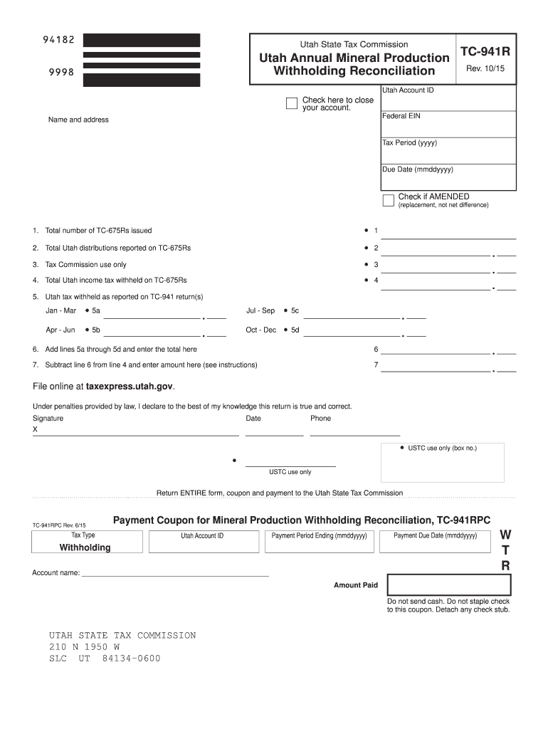 Get and Sign 941r 2015-2022 Form