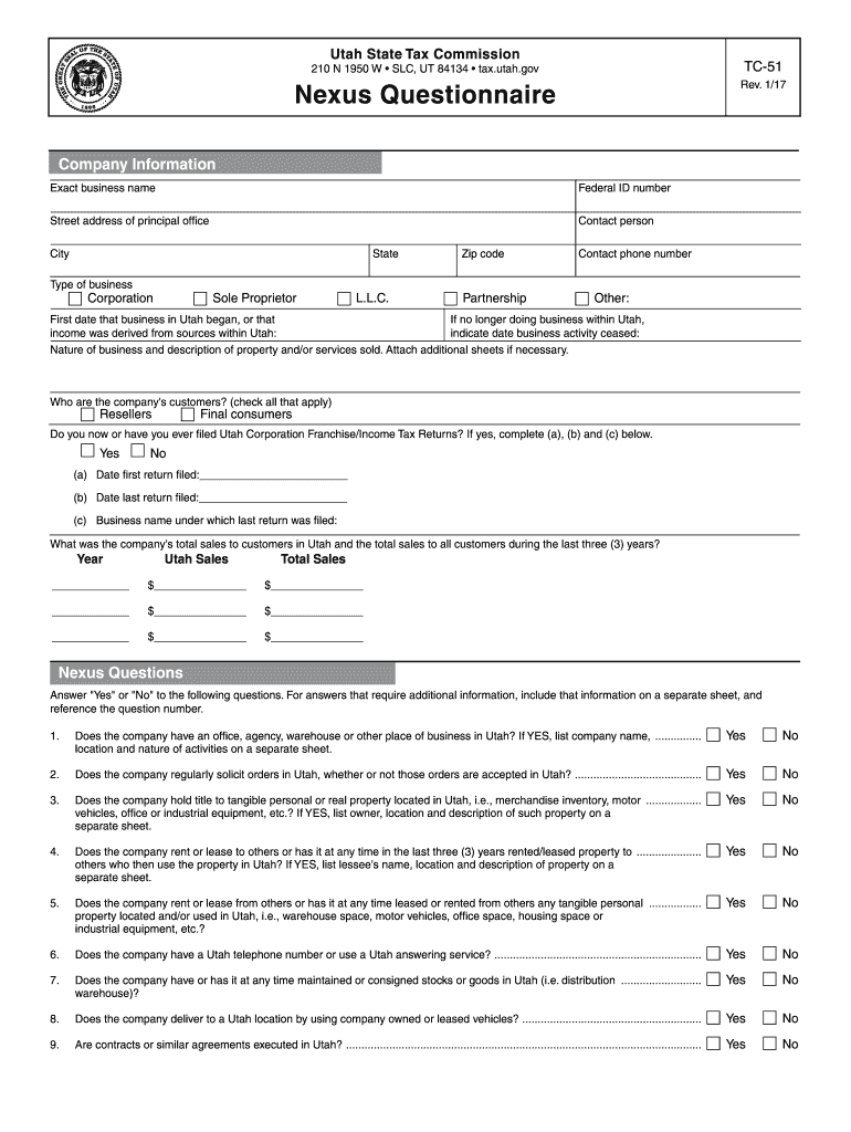  Tc 51  Form 2017