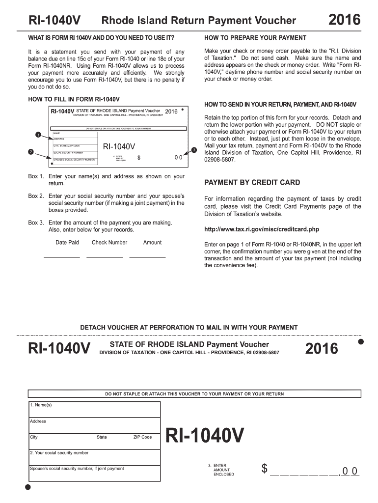  Ri Voucher  Form 2016