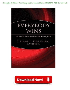 Everybody Wins the Story and Lessons behind REMAX PDF Download  Form
