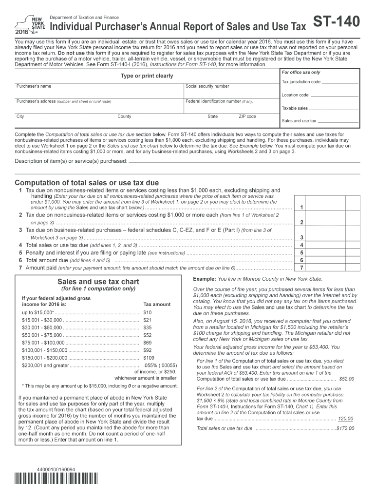  St 140 Form 2020