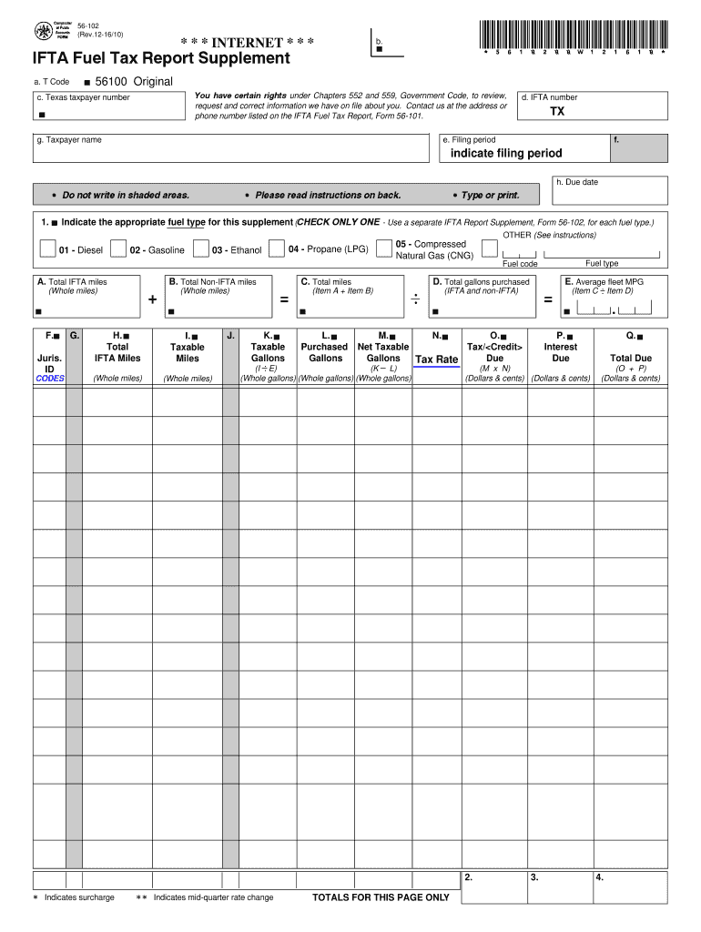  Ifta Form 2016