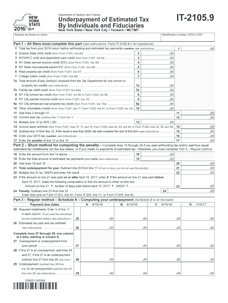  it 2105 9 Form 2020