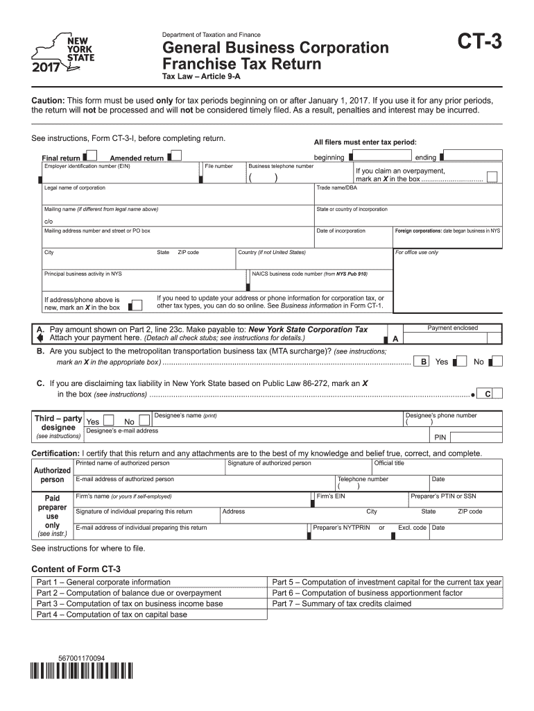  Form Ct3 2017