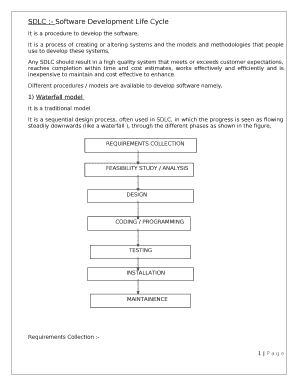 Sdlc Templates Download  Form