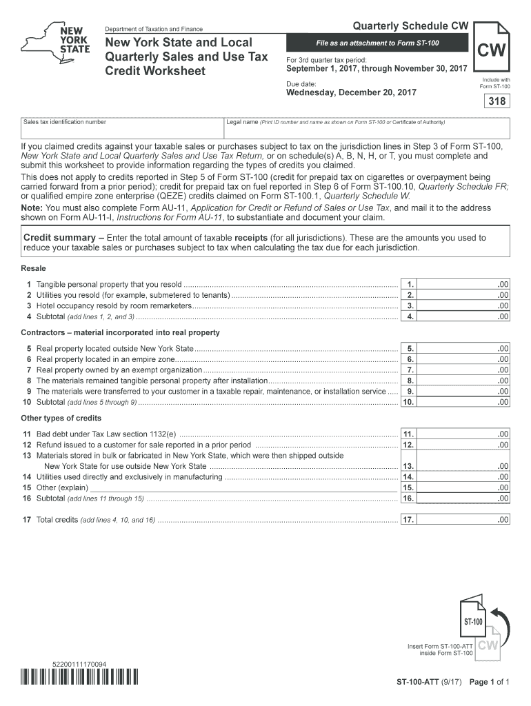  St 100 Att  Form 2017