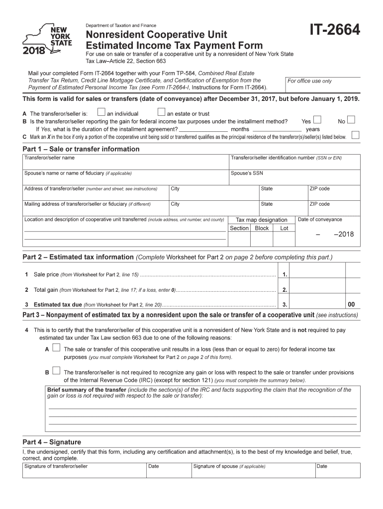 Get and Sign Ny Form 2018
