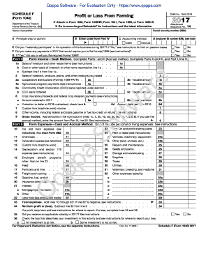 Irs Schedule F Form