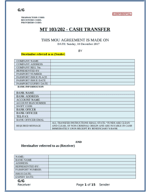 Mt103 Obrazac  Form