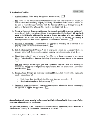 Property Notice  Form