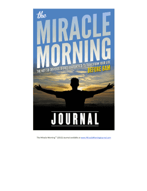 Morning Journal PDF  Form
