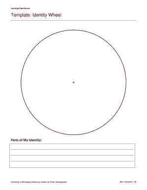 Identity Wheel Blank  Form