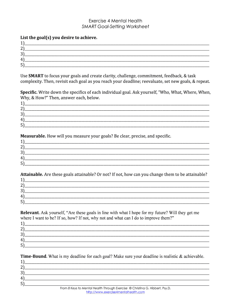 Exercise 4 Mental Health  Form