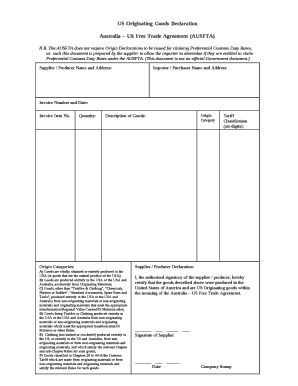 Ausfta Form Template