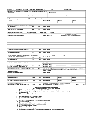 SOUTH CAROLINA FORECLOSURE ABSTRACT CP COUNTY  Form