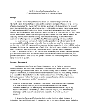 Managed by Q Pestel Analysis Form