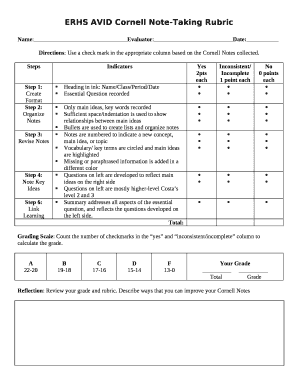 Avidnote  Form