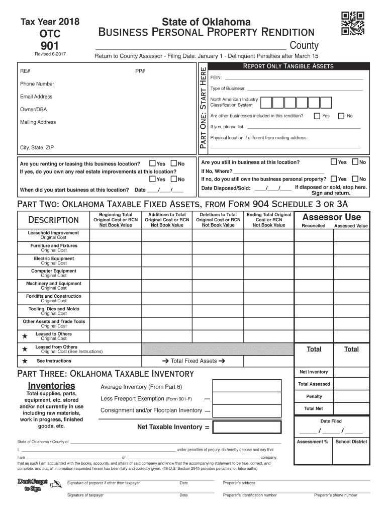 Get and Sign Otc 901  Form 2018
