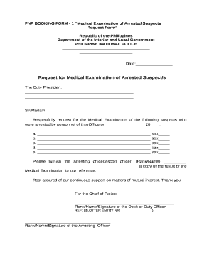 Pnp Booking Form 1