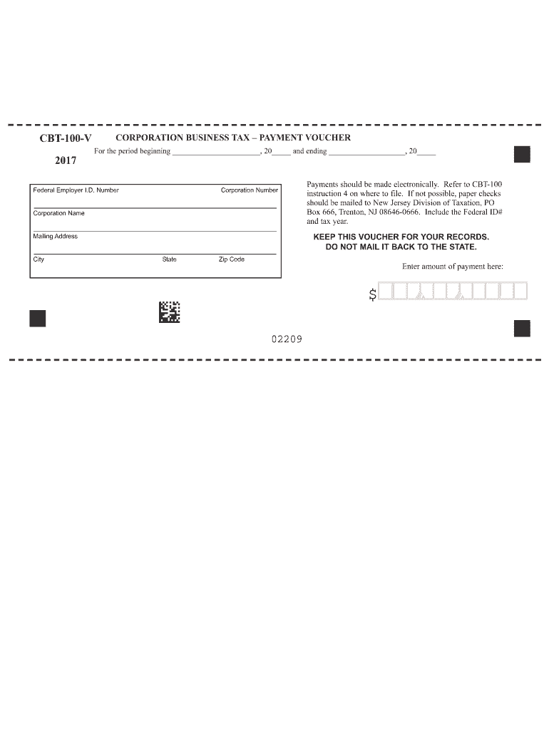  Nj 100  Form 2017