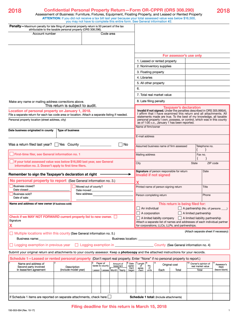 oregon tax tables 2020