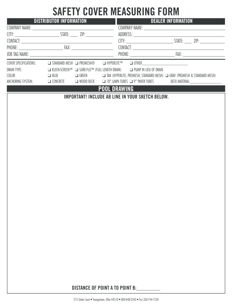  Gli Safety Cover Form 2017-2024