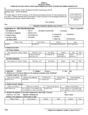 Form Ia See Rule 7bb I