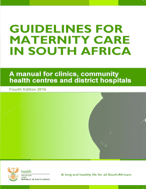 Maternal Guidelines PDF  Form
