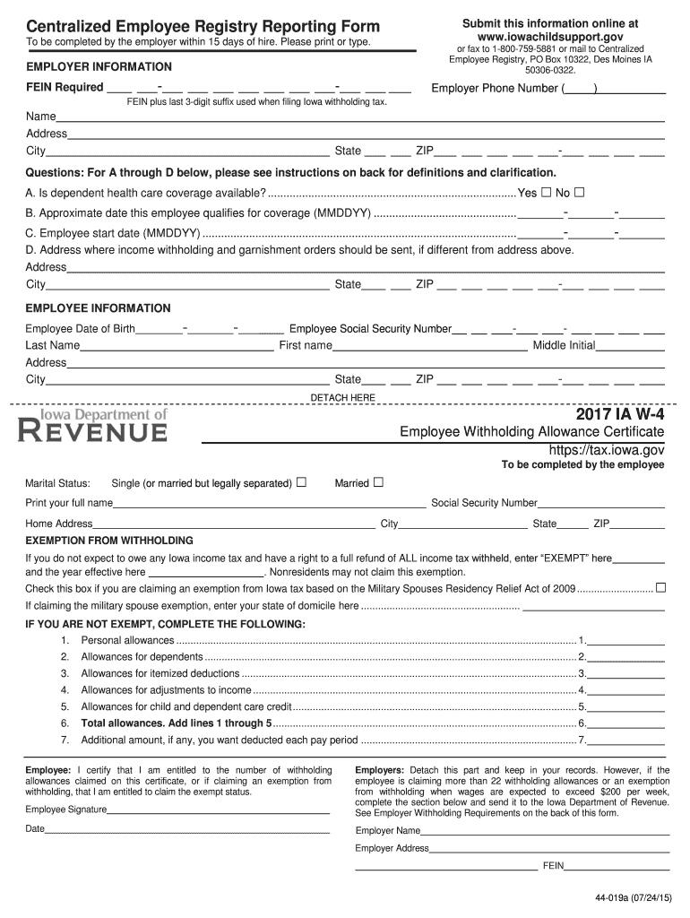  Ia Form 2017