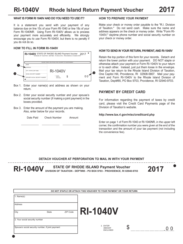  Ri Voucher 2017