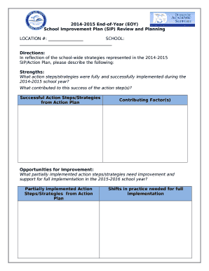 Sip Review Sample  Form