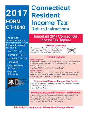 2019 Connecticut Tax Booklet