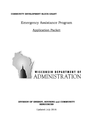 DIVISION of ENERGY, HOUSING and COMMUNITY  Form