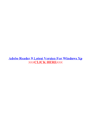 Adobe Acrobat Reader 9 0 Software No Download Needed  Form