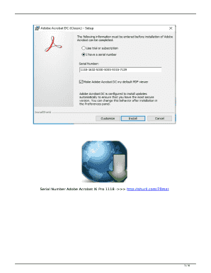 Adobe Acrobat Xi Pro Serial Number Generator Online  Form