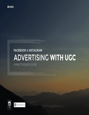 Facebook &amp; Instagram Advertising with UGC a Practitioners Guide  Form