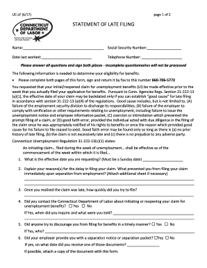 UC LF 617  Form