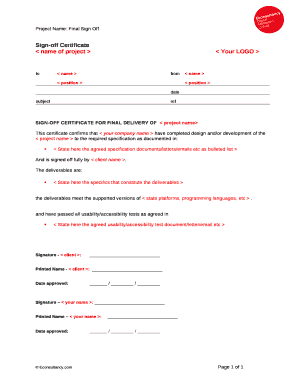 Certificate DOC  Form