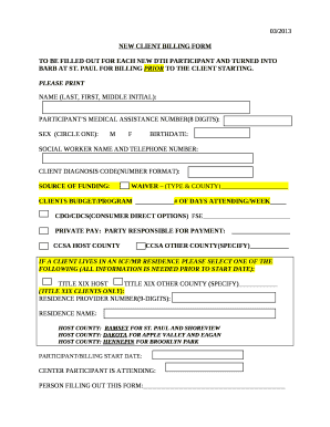 Phone Billing Format for Client