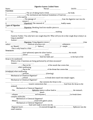 Guided Notes Template  Form