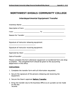 Machine Shifting Letter Format