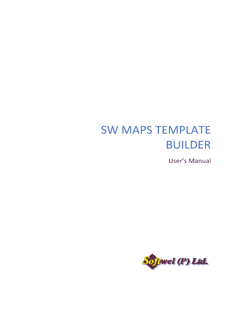 Sw Maps Template Builder  Form