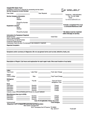 KolpakRDI Claim Form