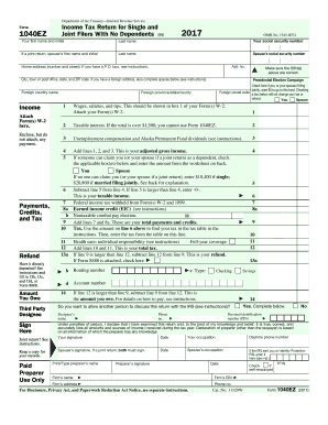 Ez 2017 2024 Form Fill Out And Sign