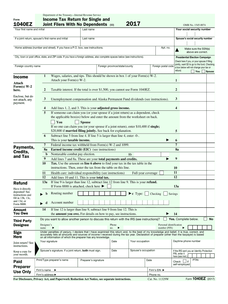 1040ez-form-2017-2022-fill-out-and-sign-printable-pdf-template-signnow