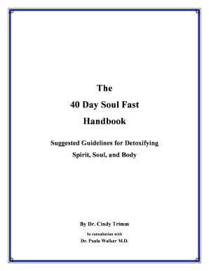 40 Day Soul Fast PDF  Form
