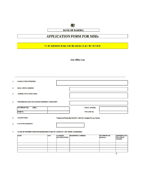 Mses Application Form
